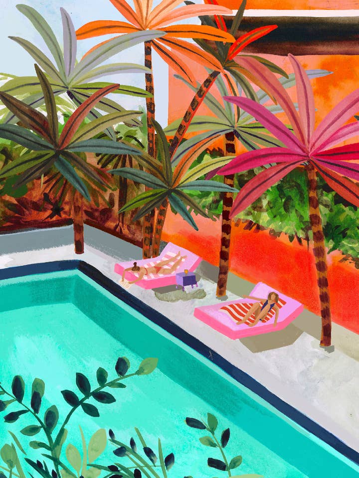 Bali Babes Rosa Coco per la vendita all'ingrosso da parte di Hebe Studio