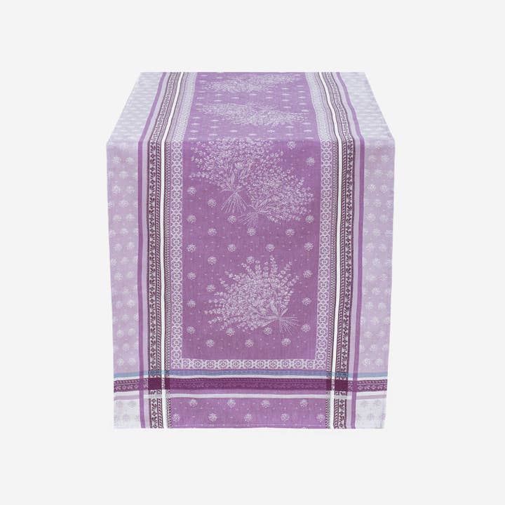 Mierco European Linens - Wholesale Dinner & Cloth Napkin - 5NJ-French Jacquard Napkins-- Lavender