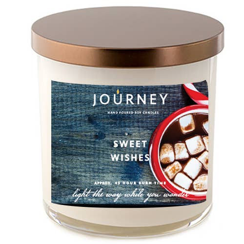 Sweet Wishes Journey Handmade Soy Wax Candle for wholesale by Journey Candle