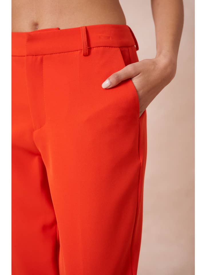 Attentif Paris - Wholesale Broek - Dames - Attentif Paris tijdloze high-waisted sigarettenbroek88