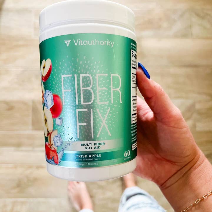 Vitauthority – wholesale Oral supplement/vitamin – Fiber Fix Powder: Crisp Apple, Gut Health & Detox