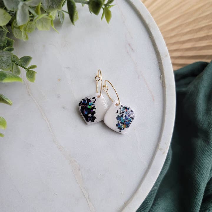 Argolas de Íris com Brilho por atacado de Cayenne and Cake