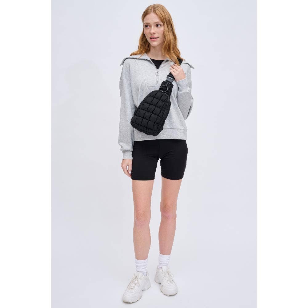 Urban Expressions - Vendita all'ingrosso Borsa a tracolla - Donna - Zaino a tracolla in nylon trapuntato Bristol33