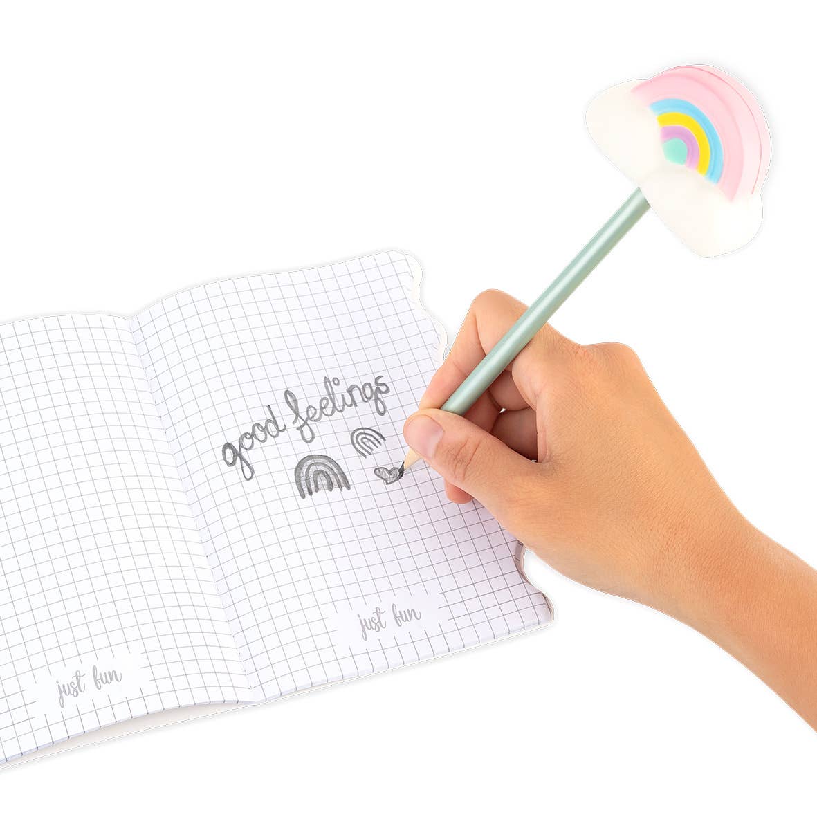 Trendhaus - Wholesale Pencil - GF FLUFFY CLOUD PENCILS, 4-FOLD SORTI3