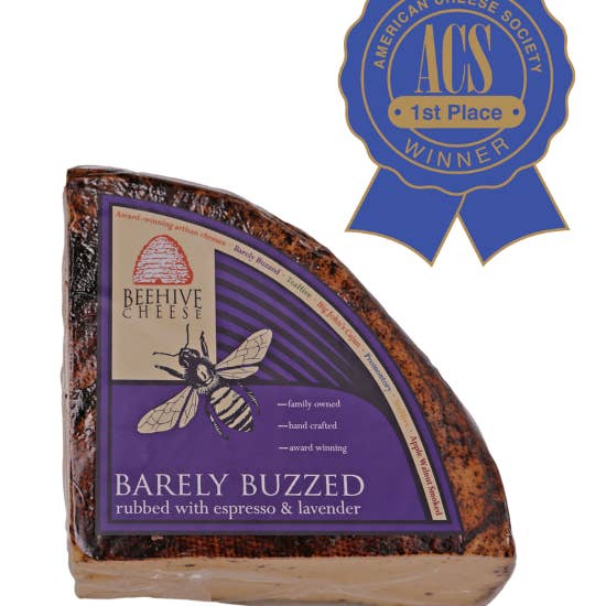 Beehive Cheese Co. LLC - Wholesale Cheese - Barely Buzzed Utah Cheddar2