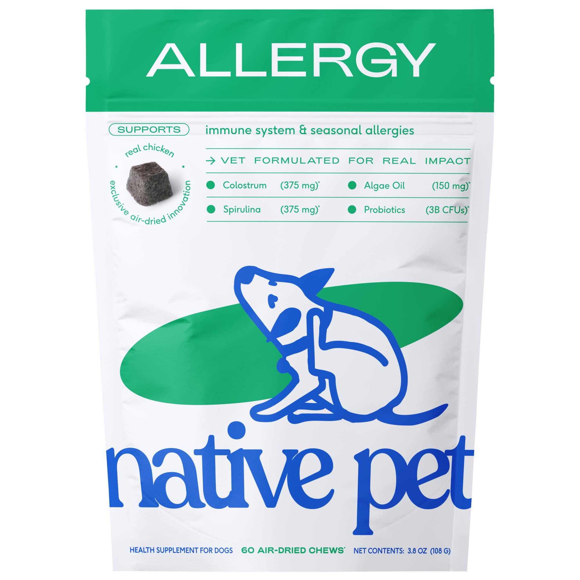 Native Pet - Wholesale Pet Supplement - Dog - Allergy & Immune Chews, an Allergy & Itch Relief Supplement 9