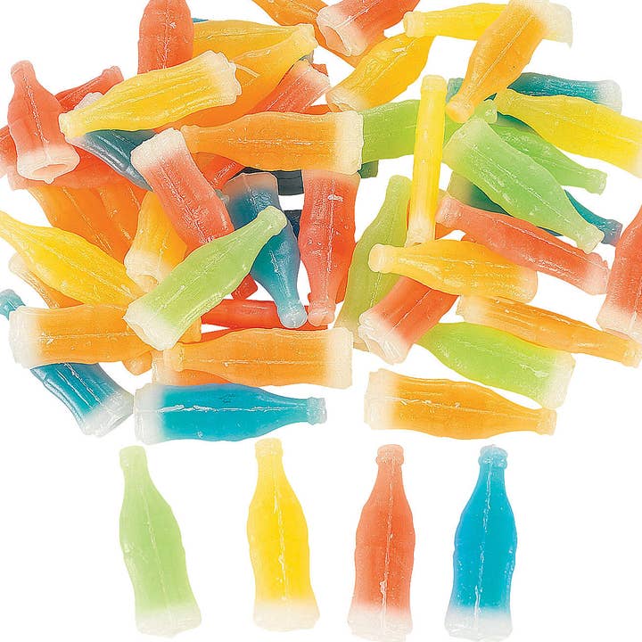 Wild Angel Treats, LLC - Wholesale Gummy - Classic Wax Bottle Candy - half pound