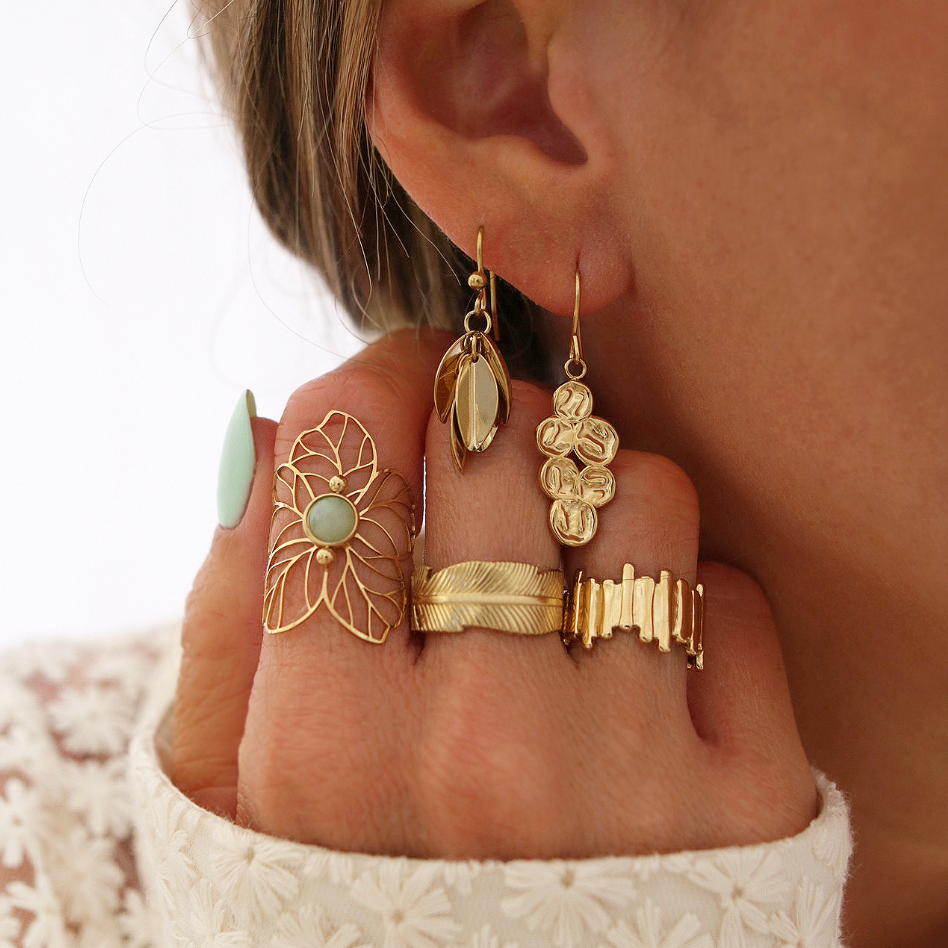 Labelle – wholesale Multi-finger ring – ÉLYA Ring1