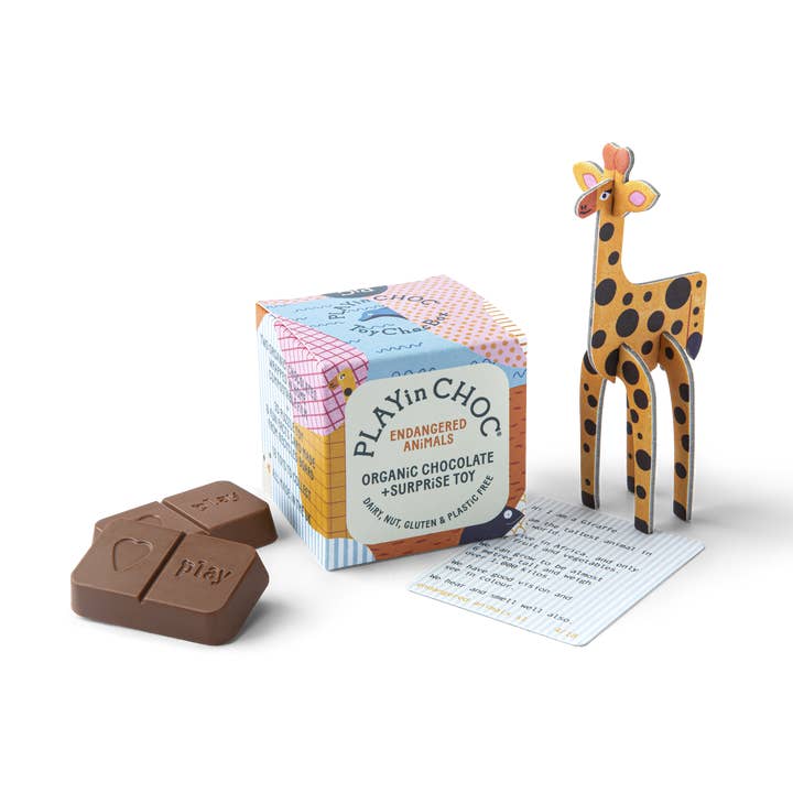 ToyChoc Box® (x18) ENDANGERED ANiMALS and other Purchase Wholesale chocolate individually wrapped. Free Returns & Net 60 Terms on Faire trending on Faire.