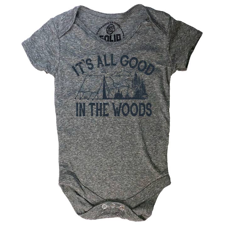 Baby Good Woods Onesie for wholesale by Solid Threads