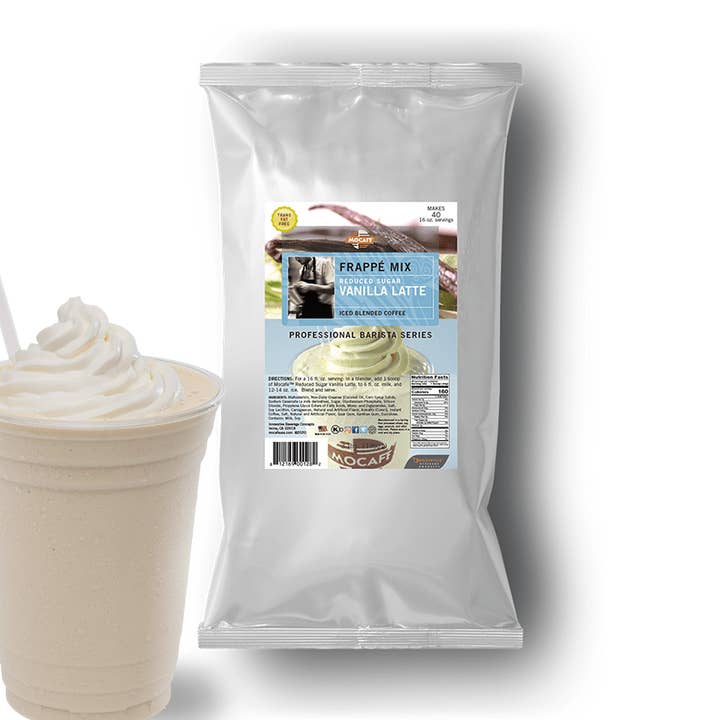 MOCAFE™ Vanilla Frappe (Reduced Sugar) for wholesale by Innovative Beverage Concepts
