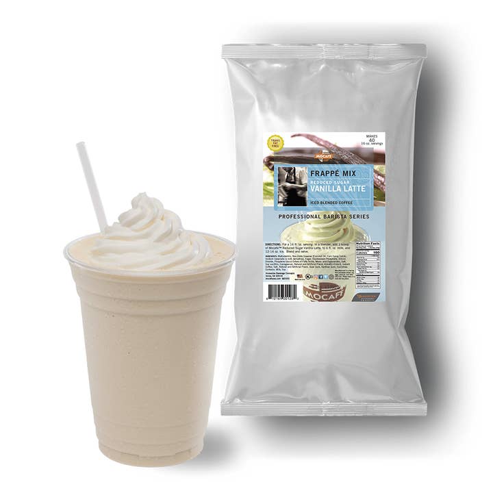 MOCAFE™ Vanilla Frappe (Reduced Sugar) for wholesale by Innovative Beverage Concepts