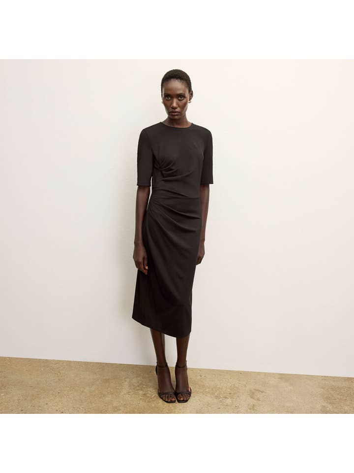 M.M.LaFleur - Wholesale Dress - Women's - Ciela Dress - Italian Jersey :: Black