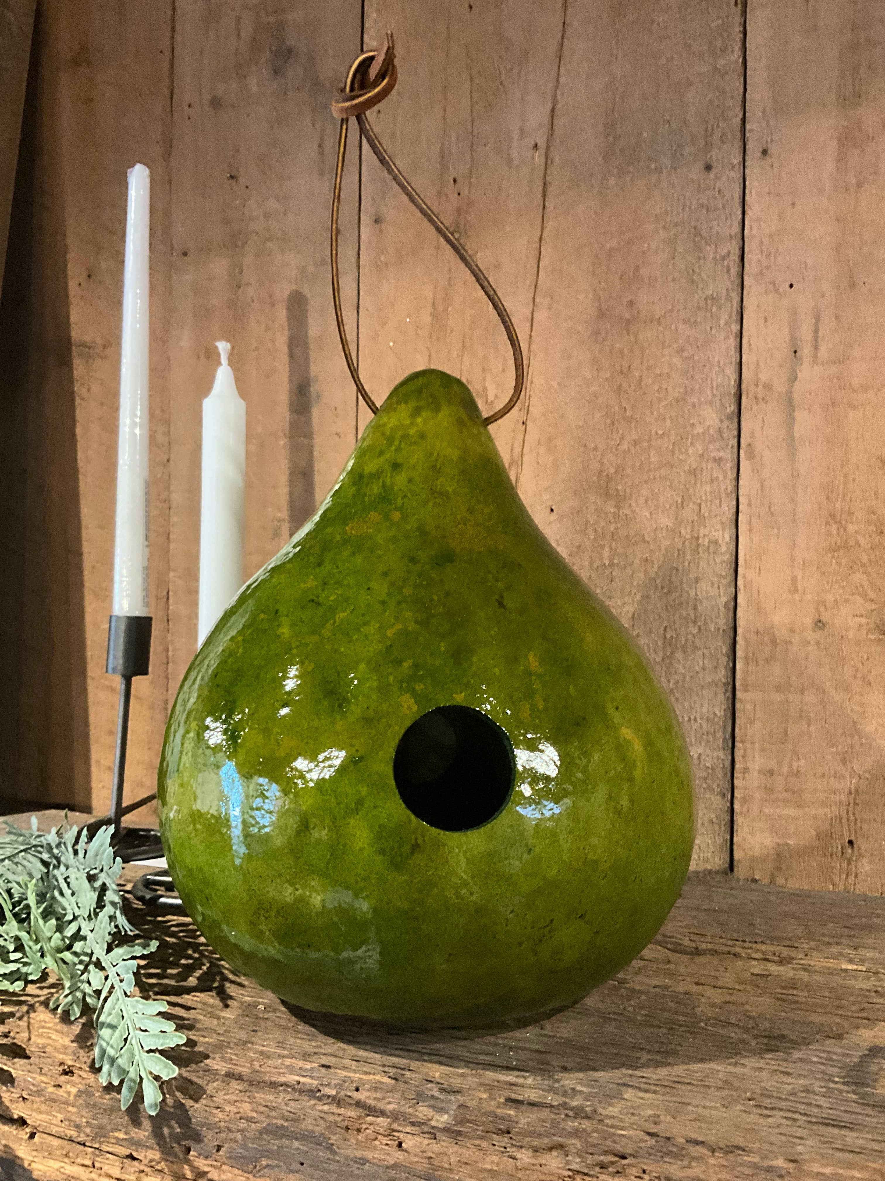 YellowSeventeen – wholesale Bird house – Gourd Birdhouse Stained 7 Colors Case of 101