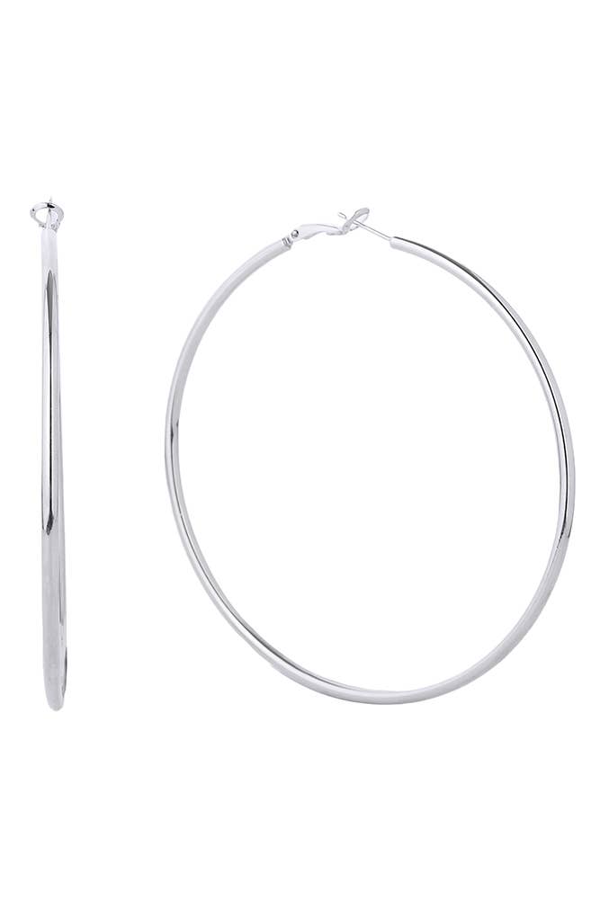 Hana – Engroshandel Hoops – 14K guld dyppet Omega lukning Hoop22