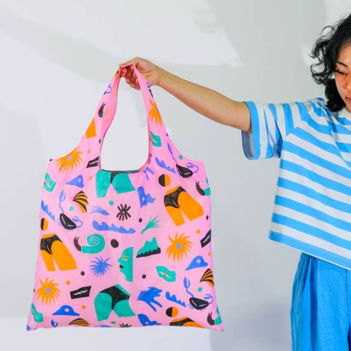 Cheeky Art Sack® by Meg Fransee - Eco-Friendly Reusable Tote for wholesale by Yellow Owl Workshop