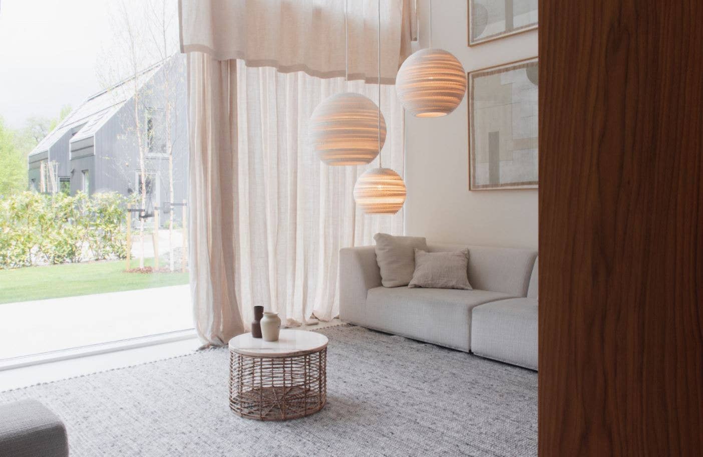 VANMOKUM - Vente Lustre/Suspension - Luminaires suspendus artisanaux GRAYPANTS Scraplights Moon16