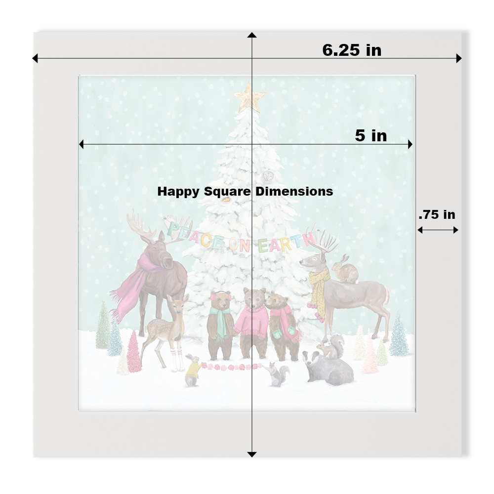 Cathy Walters Art - Wholesale Art Print - Relaxed Cat Happy Square™3