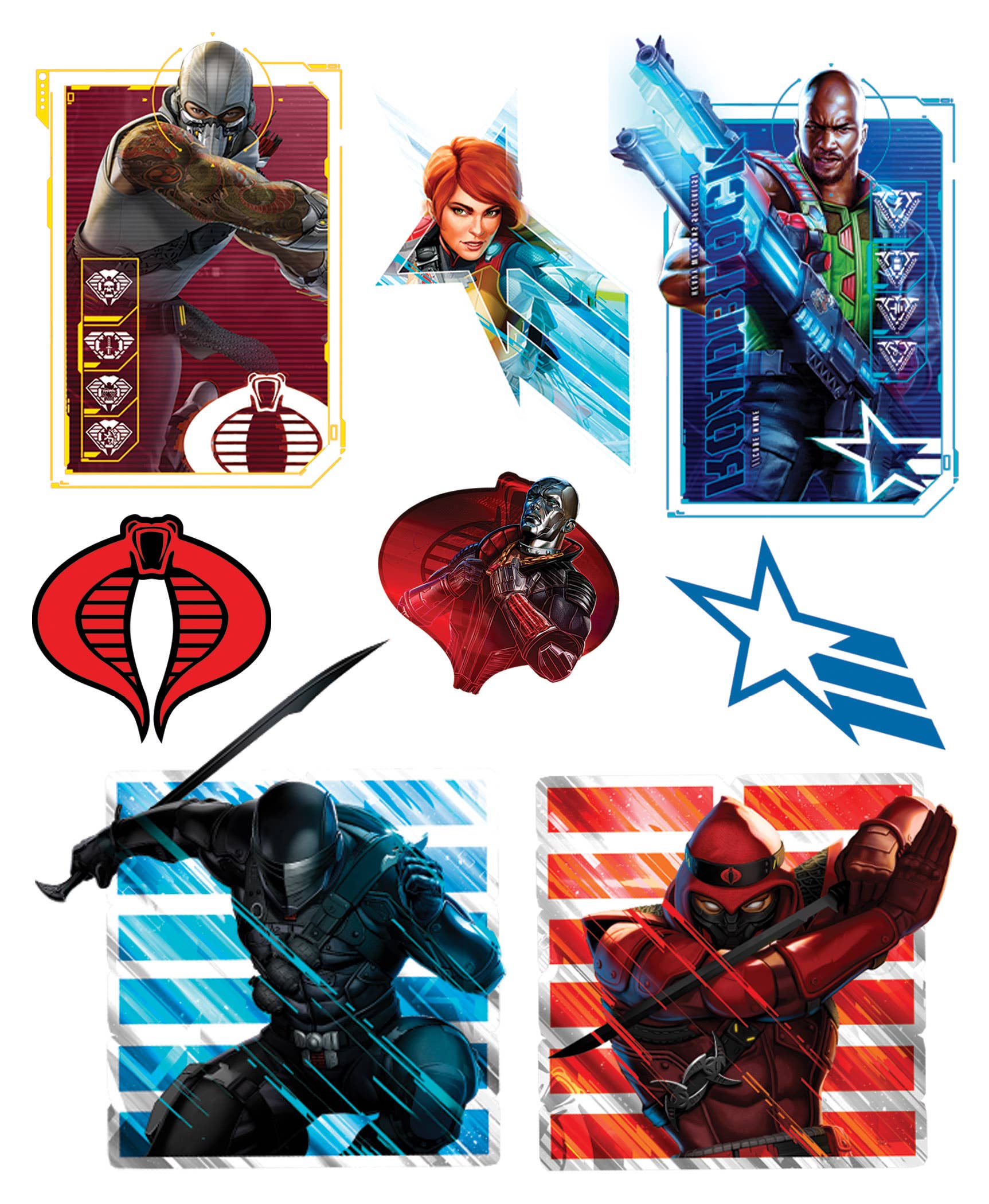 Savvi - Wholesale Temporary Tattoo - Kids - GI Joe - Tattoo Pouch - LP33462.AA-012