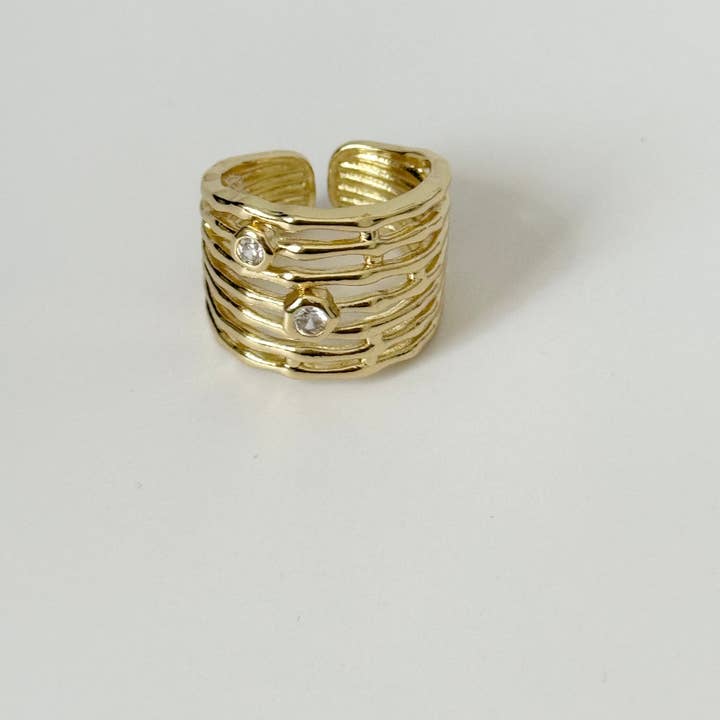 Tramps+Thieves - Wholesale Multi-Stone Ring - Sagano Ring1