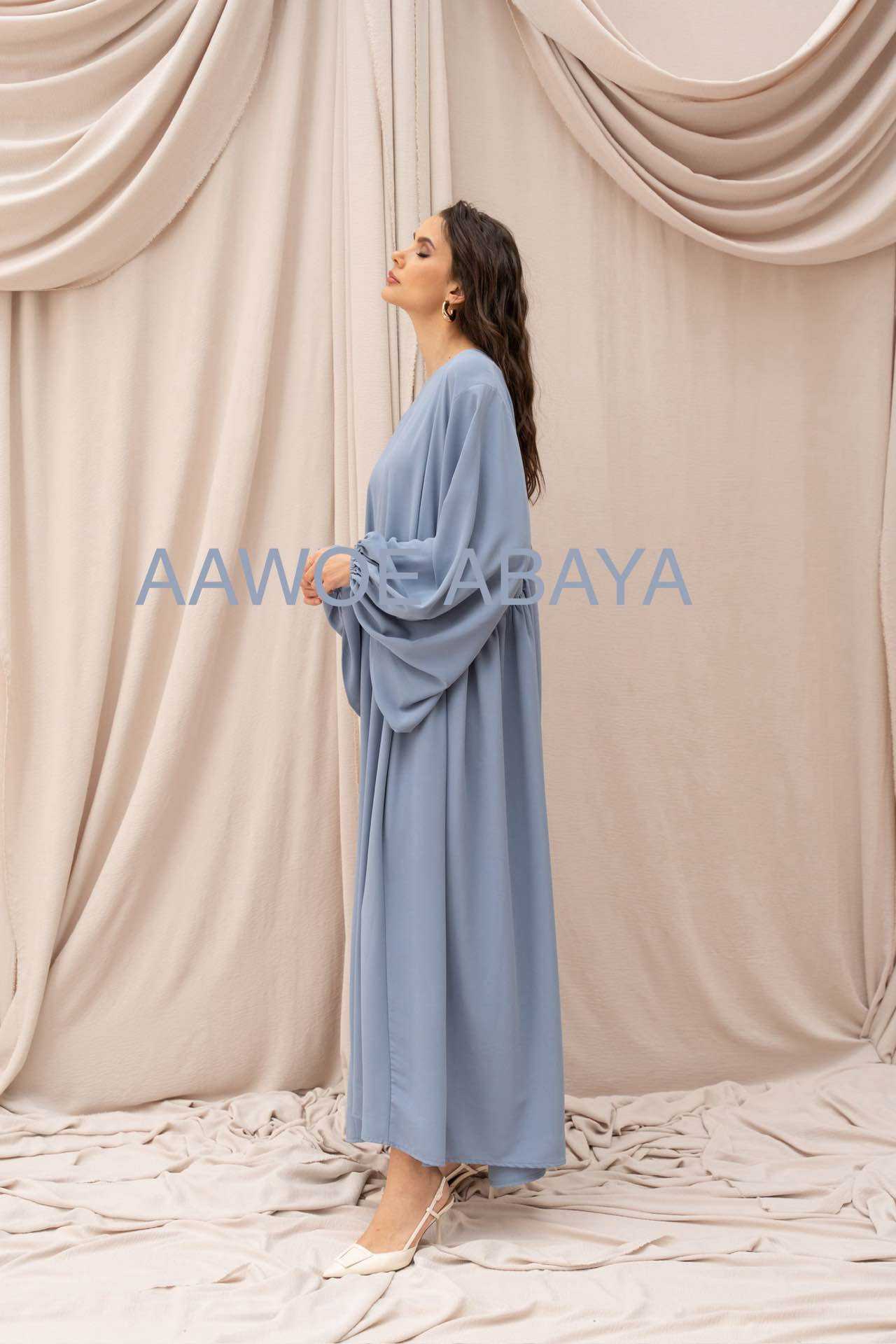 Aawoe Abaya - Wholesale Dress - Women's - Elegant Abaya Dress - 2466-ROB41