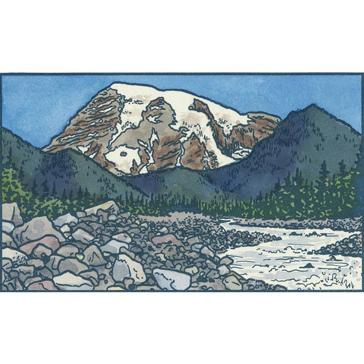 Anagram Press - Wholesale Art Print - Nisqually River giclée print3