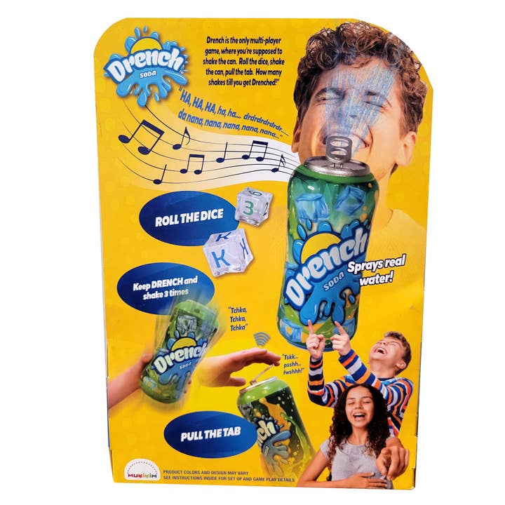 MukikiM Toys & Games – Engroshandel Brætspil – Drench Soda Game - interaktivt spil af chance for at holde sig tør!