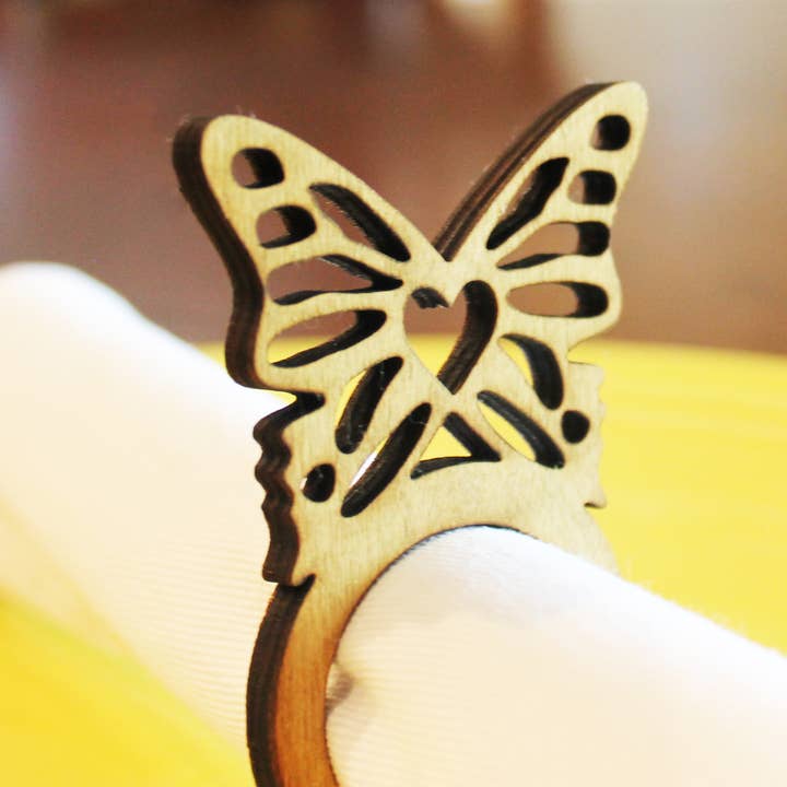 Guardanapo Borboleta - Pequenos por atacado de Lightning Laser Cuts