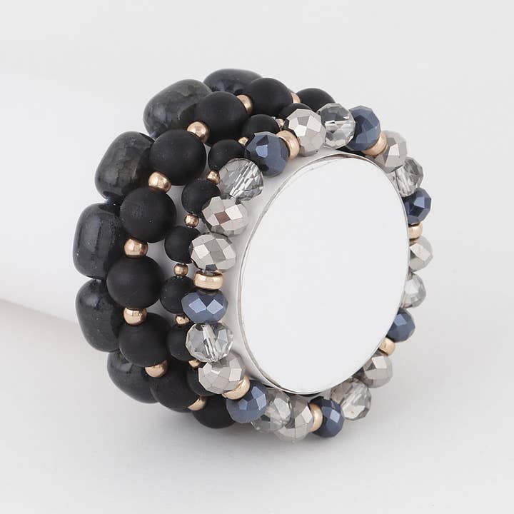 Bracelet en cristal multi-gemmes pour la vente par 3AM BY H&D ACCESSORIES