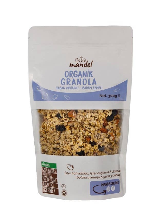 Mandel Organic Blueberry Almond Butter Granola 300G for wholesale by Mandel