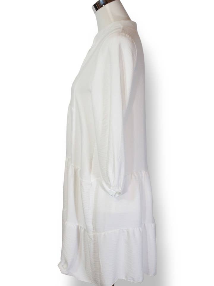 NINEF - Wholesale Dress - Women's - Chic Sunset Shift Dress - Versatile & Vibrant7