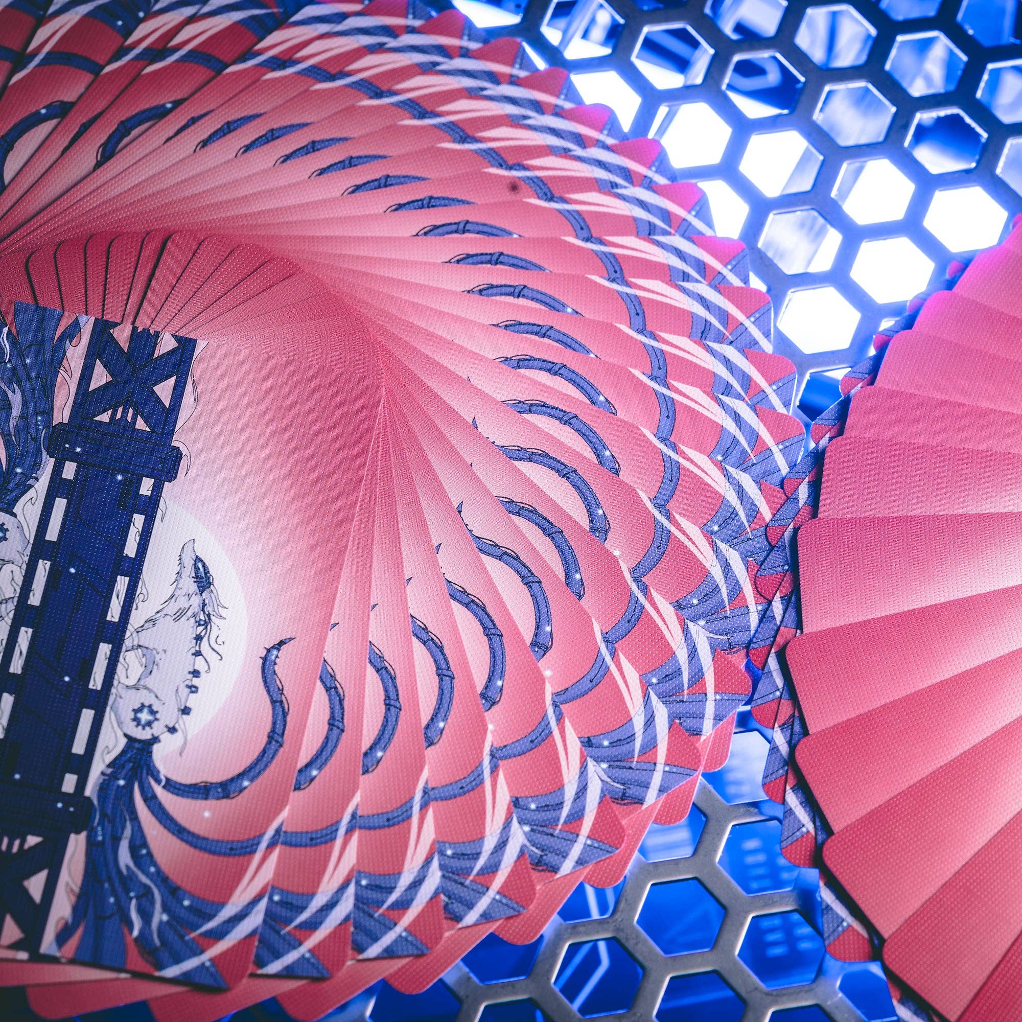 Vermilion Collection - Wholesale Playing cards - Cyberpunk Mythos Playing Cards25