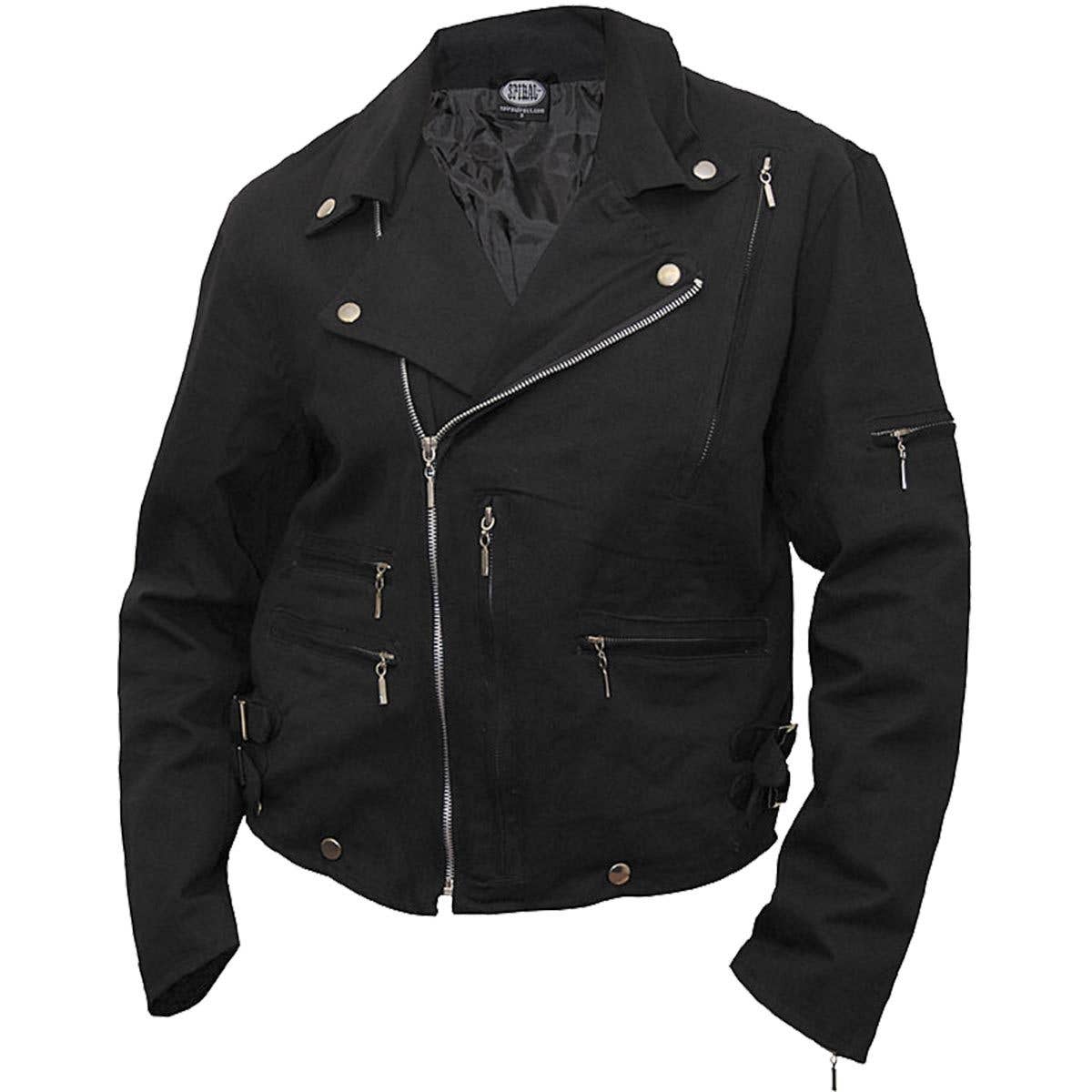 Spiral – wholesale Leather jacket – Women′s – BONE FINGER - Lined Biker Jacket Black1