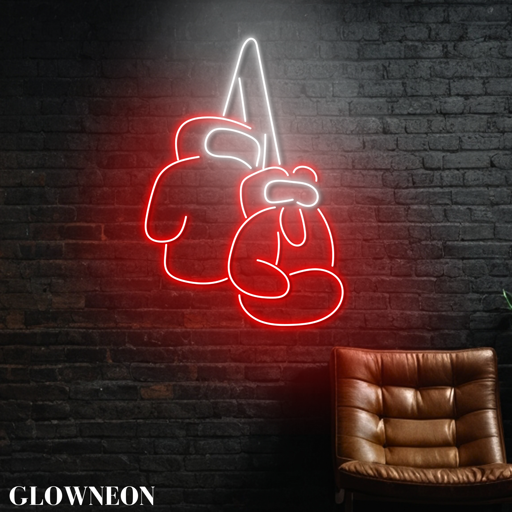 Glow Neon - Wholesale Neon Sign - Boxing Gloves Neon Light For Boxing Club Man Cave Wall Decor1