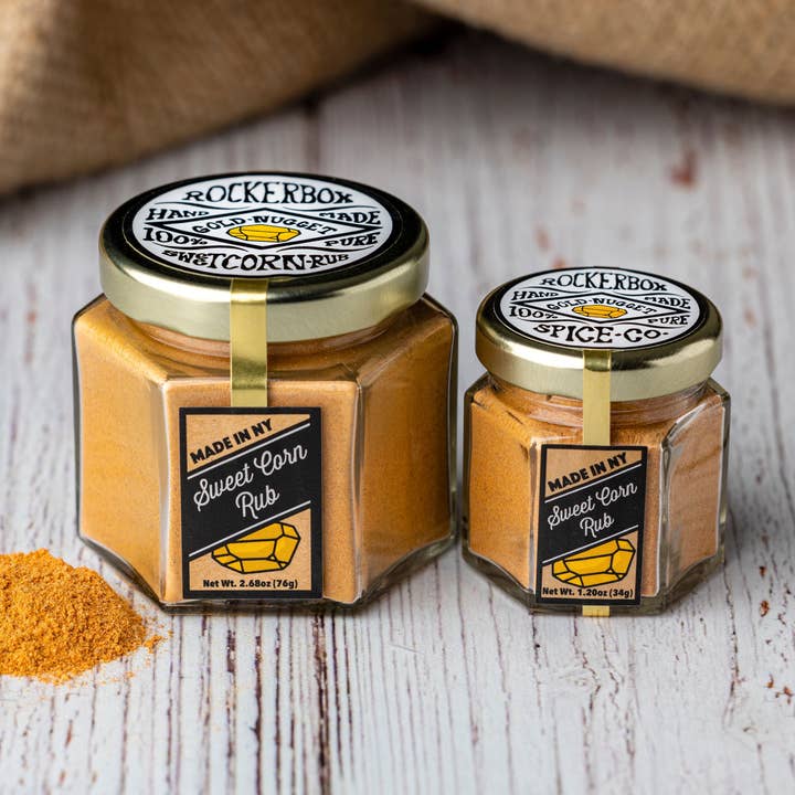 Sweet Corn Rub for wholesale by Rockerbox Spice Co.