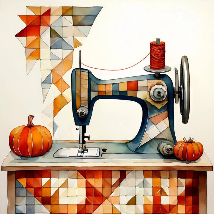 Harvest Quilter for wholesale by Quiltberry Farm