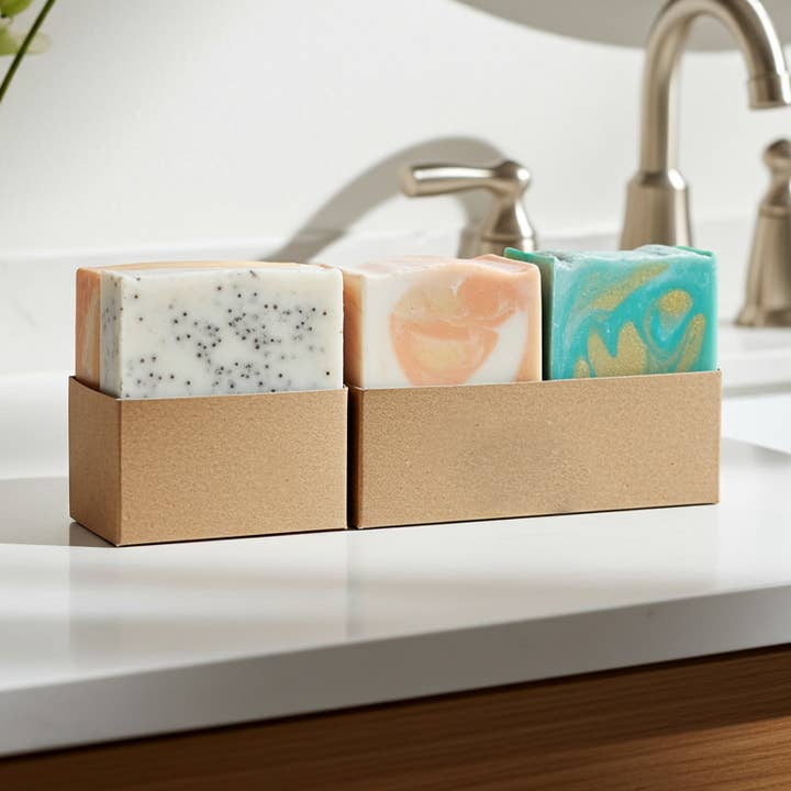 Citrus Soap Bundle - Cold Process Soap with Shea Butter for wholesale by La Zouch Soaps