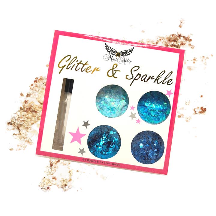 Mad Ally - Wholesale Body glitter/shimmer - Glitter & Sparkle Aqua