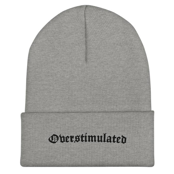 Goth Cloth Co. - Wholesale Beanie - Unisex - Overstimulated Cuffed Beanie1