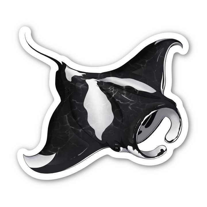 Big Moods - Wholesale Sticker - Oceanic Manta Ray Sticker0