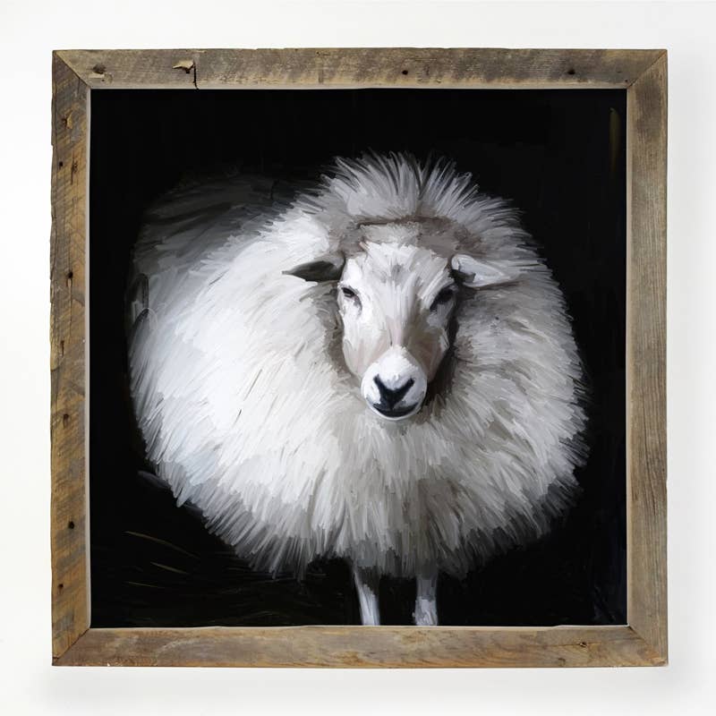 ginger blue - Wholesale Art Print - Poofy Sheep6