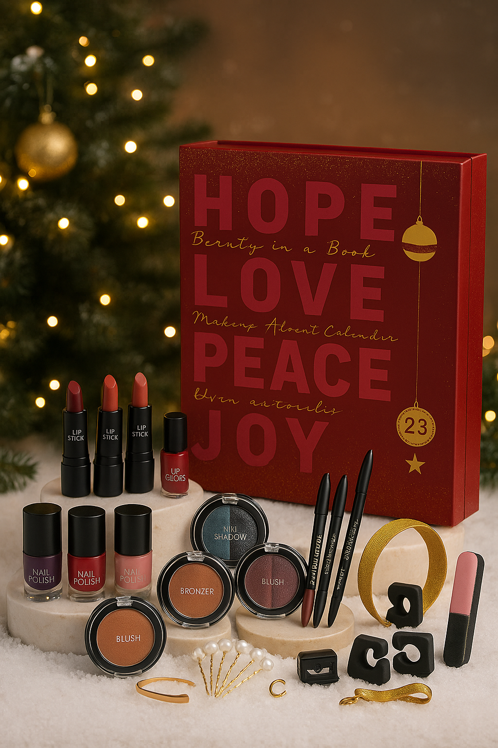 CARALI / MYC Paris - Wholesale Adventskalender - Beauty adventskalender met make-up en accessoires2