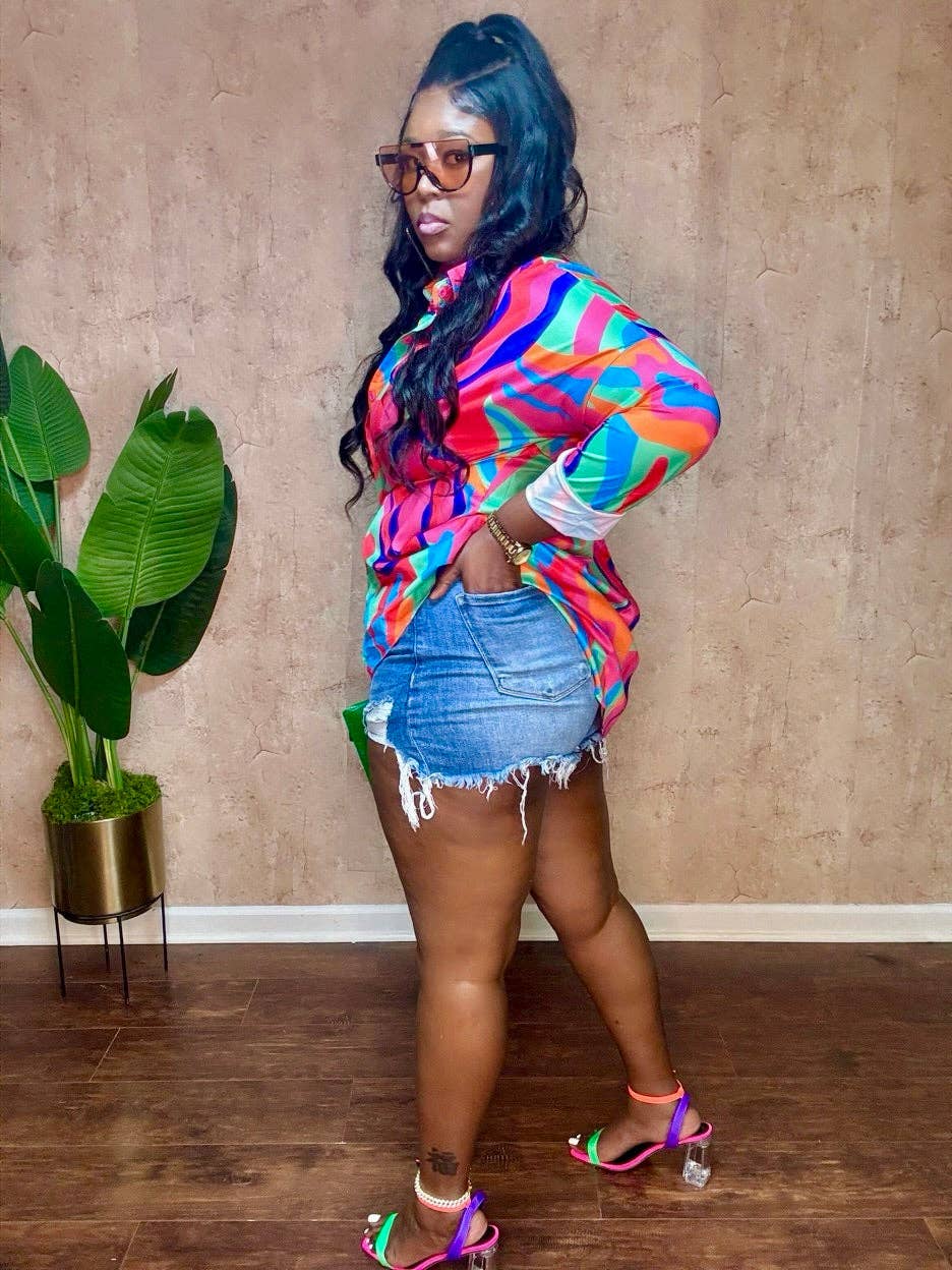 Multi FUN GIRL Top for wholesale on Faire3