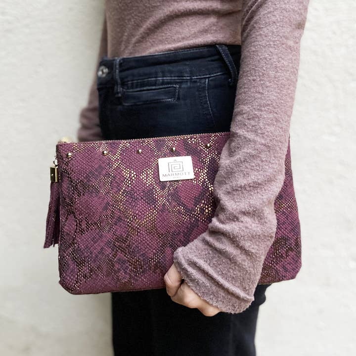 Grey Hera Double Serpi Bordeaux for wholesale on Faire