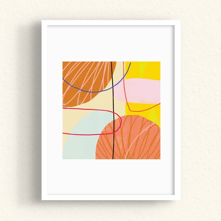 Mid Century Modern Fine Art Print - Sunny Day for wholesale by Jax by Jackie