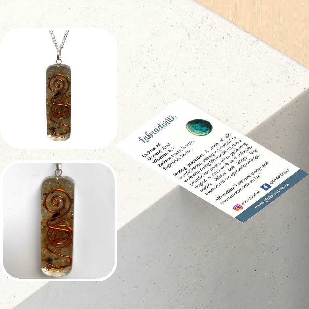 VIE – Großhandel Individueller Charm/Anhänger – Orgonit Reiki Anhänger, 3,5 cm11