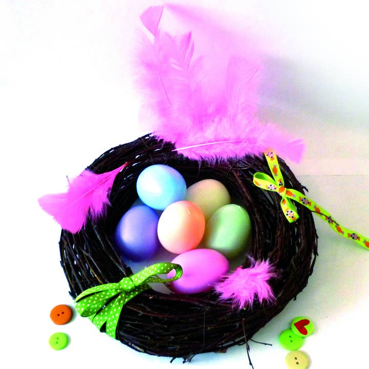 Graine Créative - Wholesale Decorative Tabletop Object - BAG OF 10 EGGS 60 CELLULOSE1