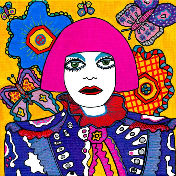 FunkyAdi - Venta al por mayor Tarjetas de felicitación - Tarjetas de Felicitación de Iconos de Moda y Arte1