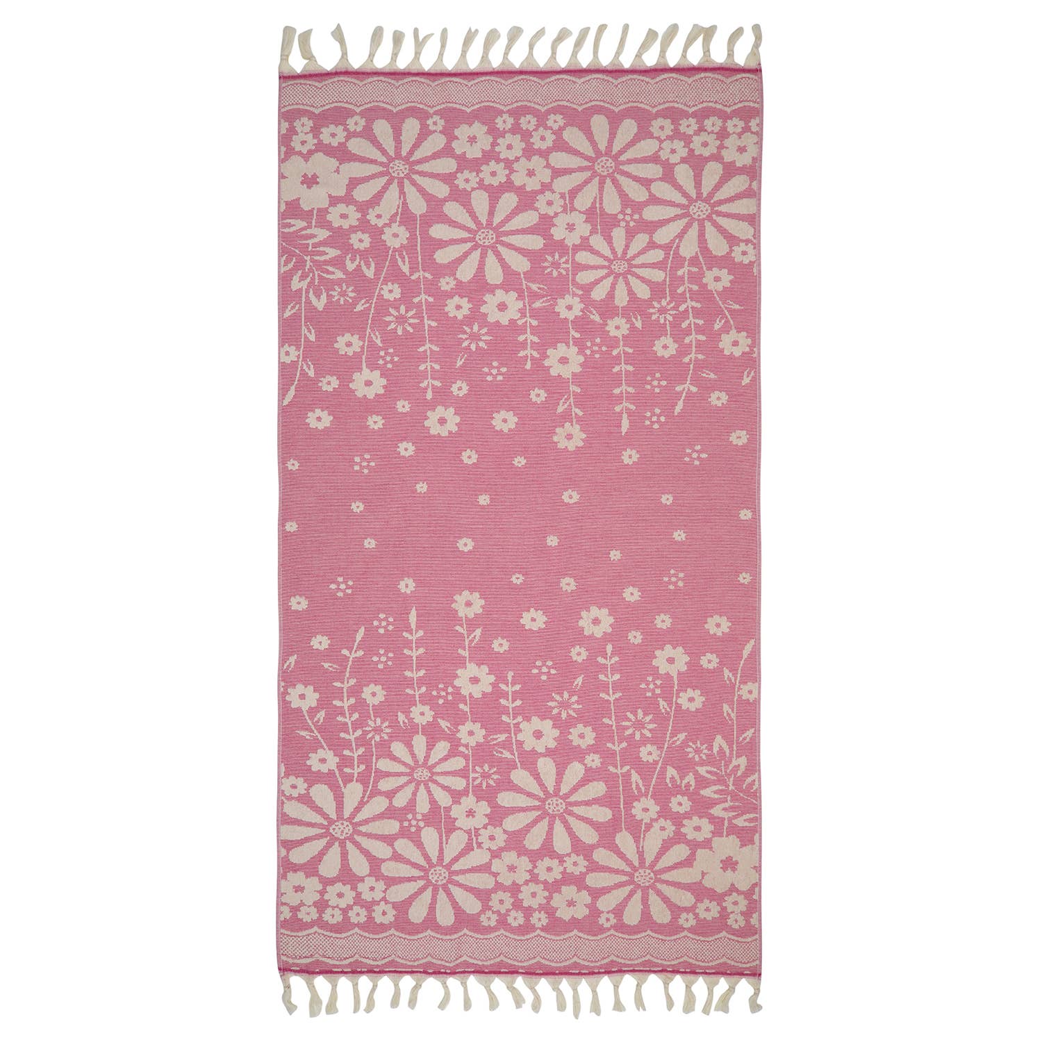 Kikoya - Vendita all'ingrosso Telo mare - Asciugamani da spiaggia in spugna turca Daisy 100% cotone 36x66 spa3