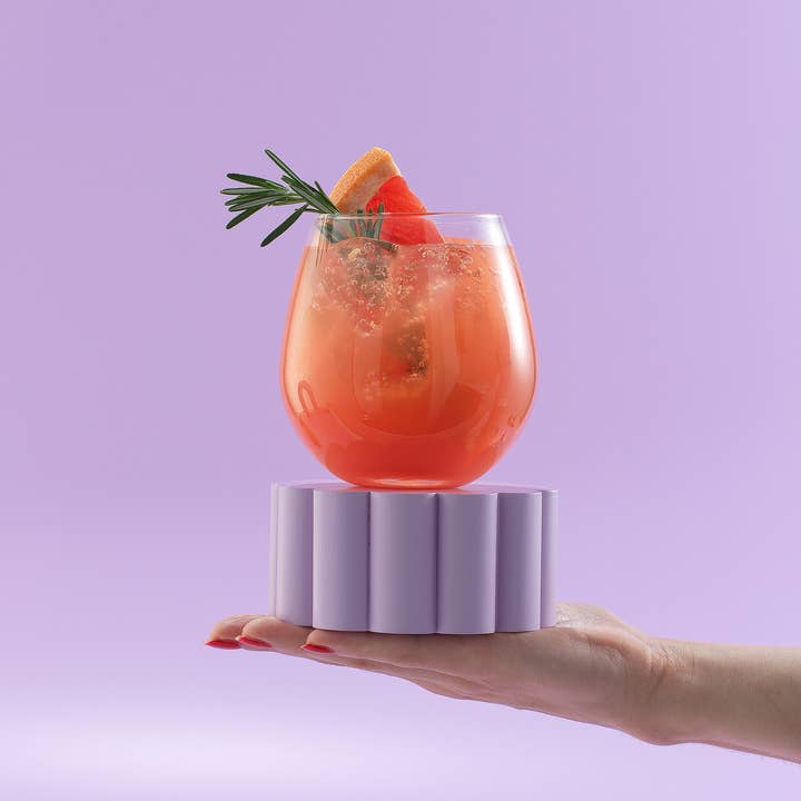 JoyJolt - Wholesale Wine Glass - Spirits Stemless Wine Glasses, 15 Oz Set of 45